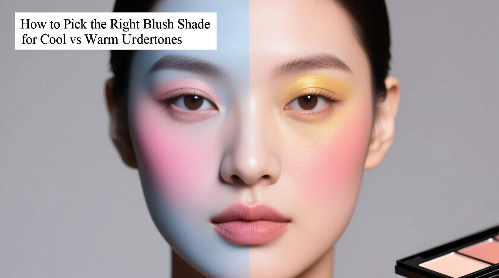 how to pick the right blush shade for cool versus warm undertones