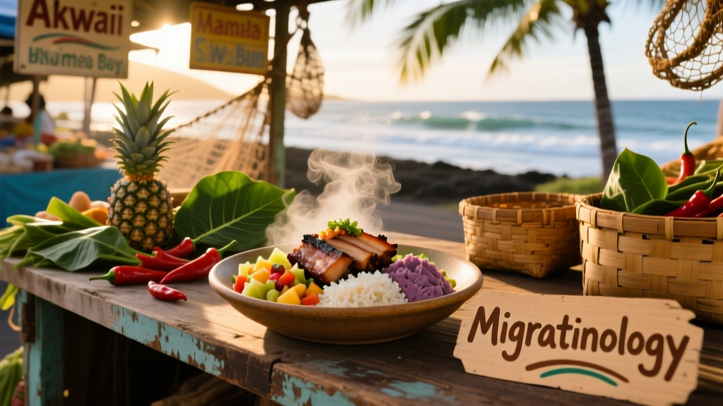 Migrationology at Waimea Bay: How Waves, Workers, and Wasabi Shaped Hawaii’s Culinary Crossroads