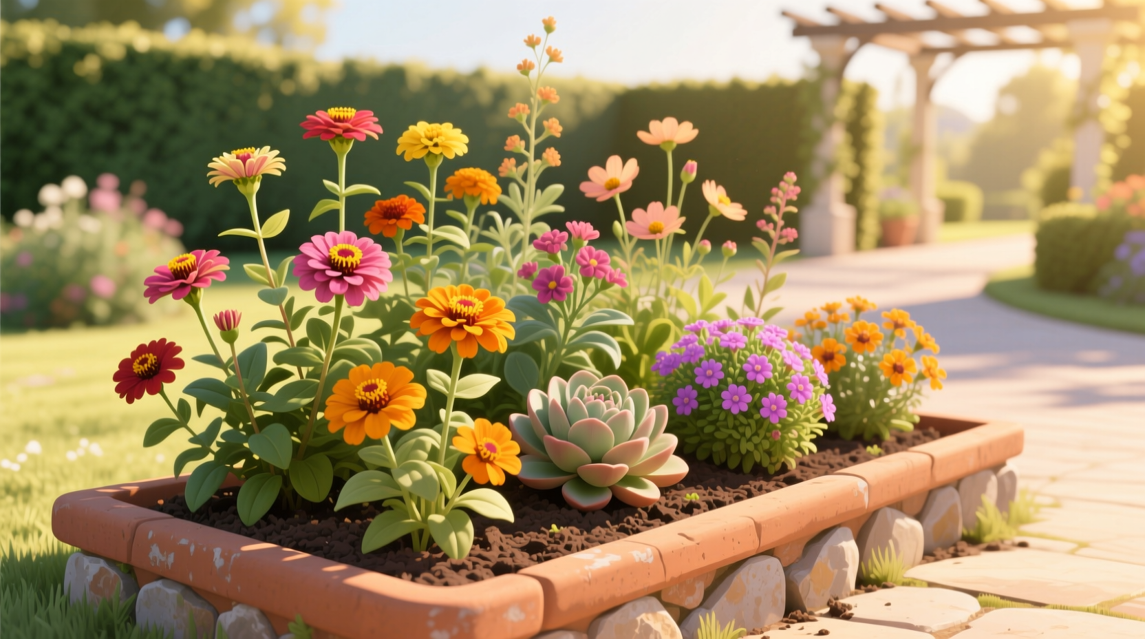 best summer annuals for sun
