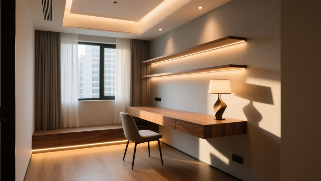 Layer Lighting in Small Home Offices: Ambient + Task