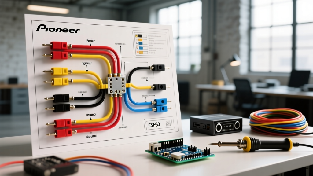 Planning Your Install: Wiring Diagram for a Pioneer Car Stereo