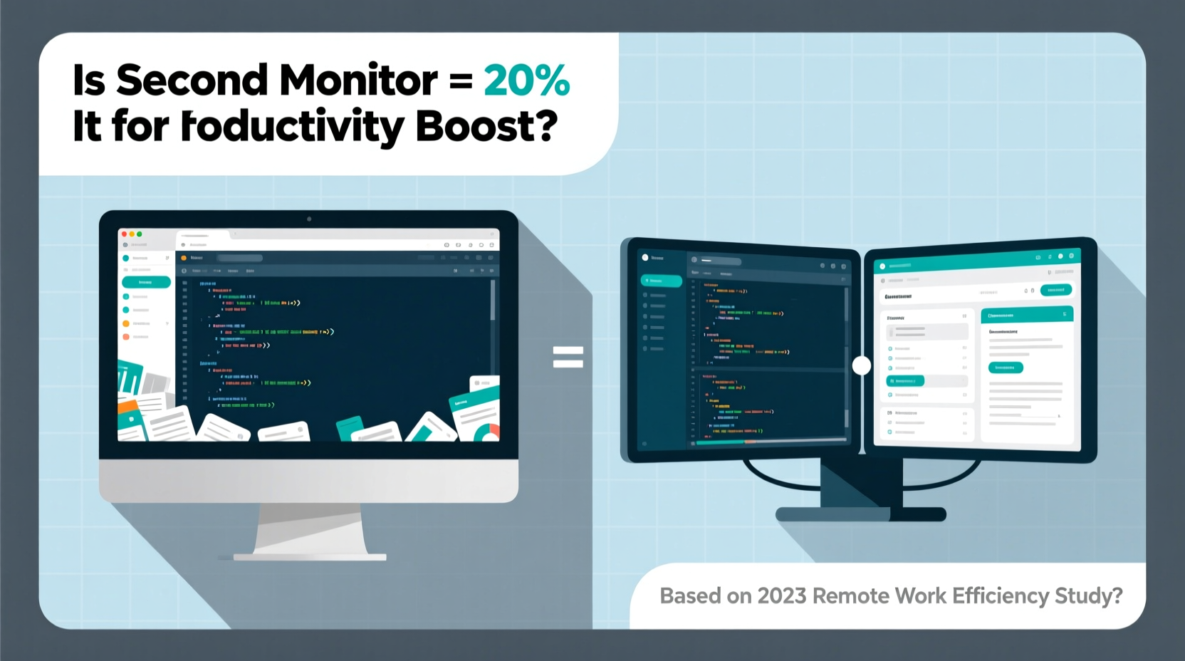 is a second monitor worth it for remote work productivity gains analyzed