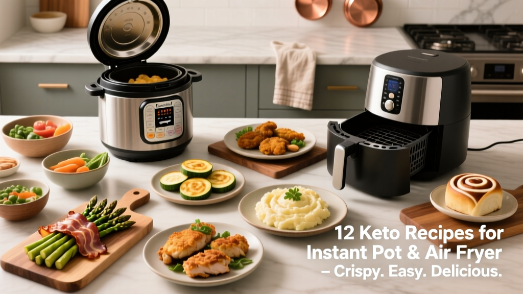 12 Keto Recipes for Instant Pot Air Fryer (Crispy & Easy)