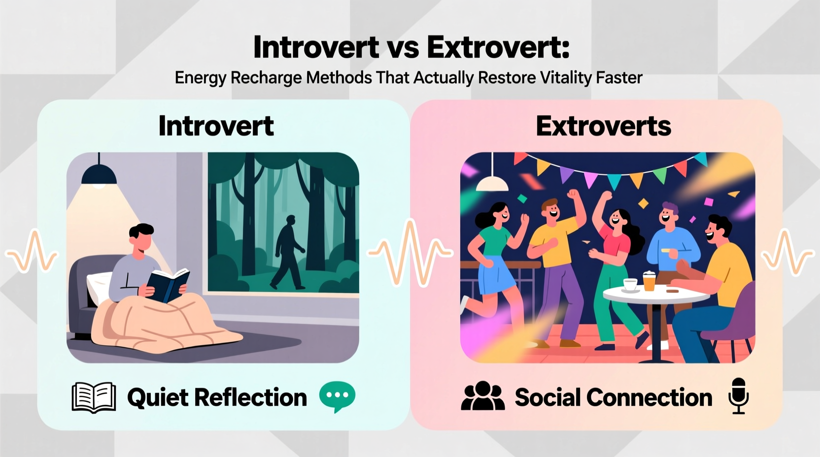 introvert vs extrovert recharge methods which actually restore energy faster