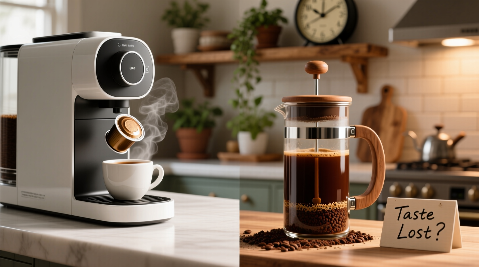 coffee pods vs french press sacrificing taste for convenience