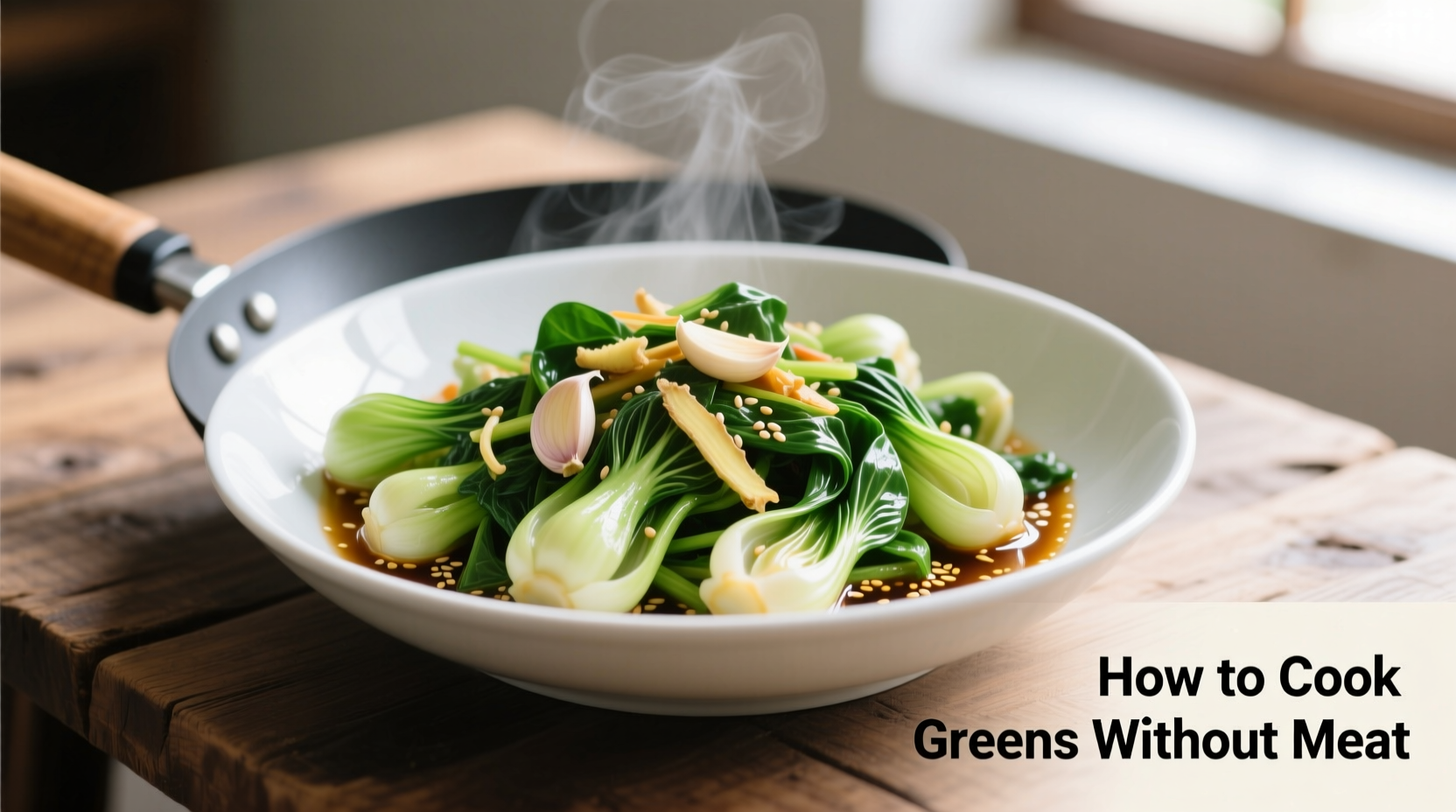 how to cook greens without meat