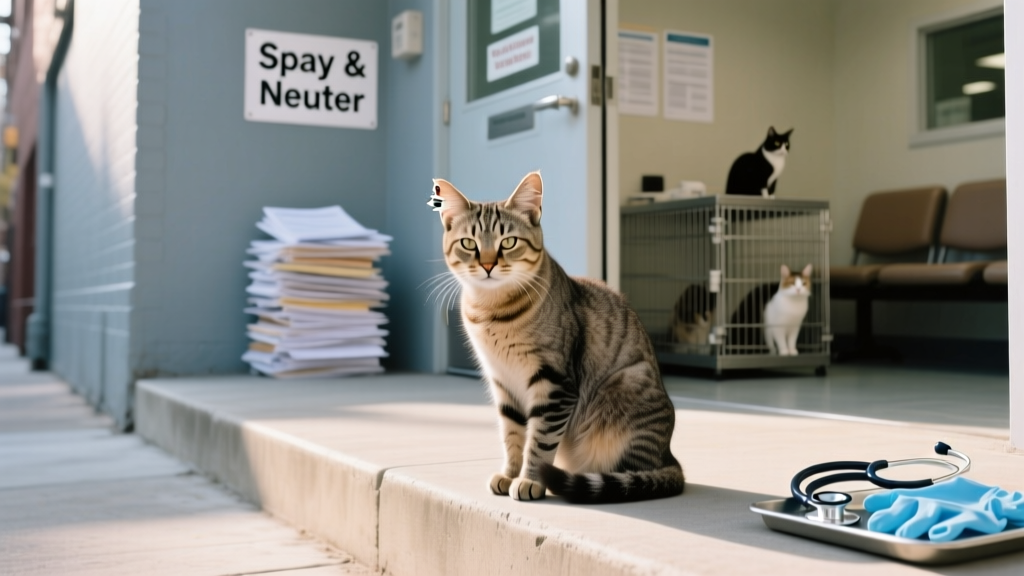 Does spaying change cat behavior for stray cats? What...