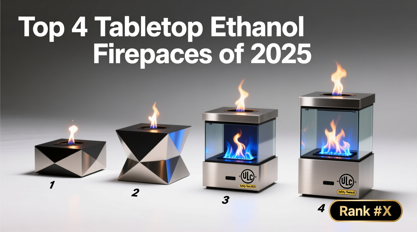 best table top ethanol fireplace