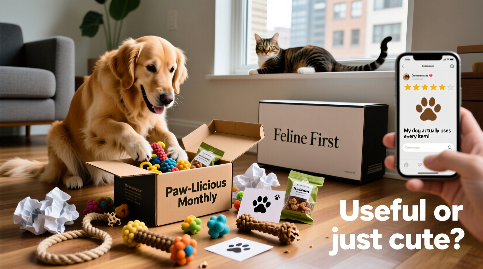 are subscription boxes for pets actually useful or just cute packaging