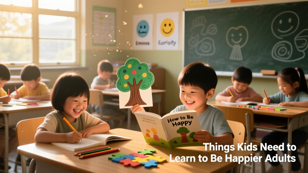 What Kids Really Need to Learn in Childhood to Become Happier Adults (Evidence-Based Insights)