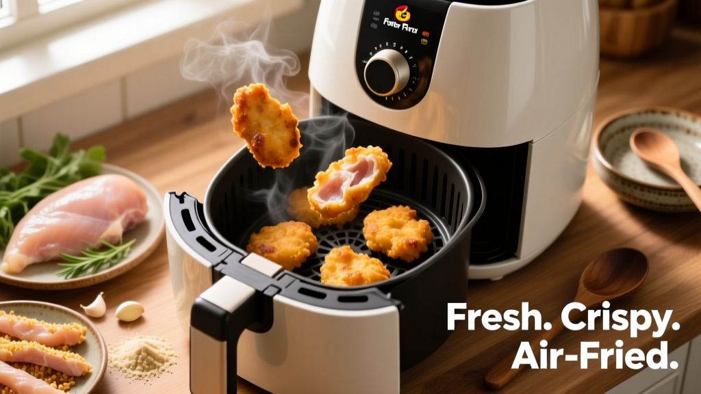 Crispy Foster Farms Nuggets in Air Fryer