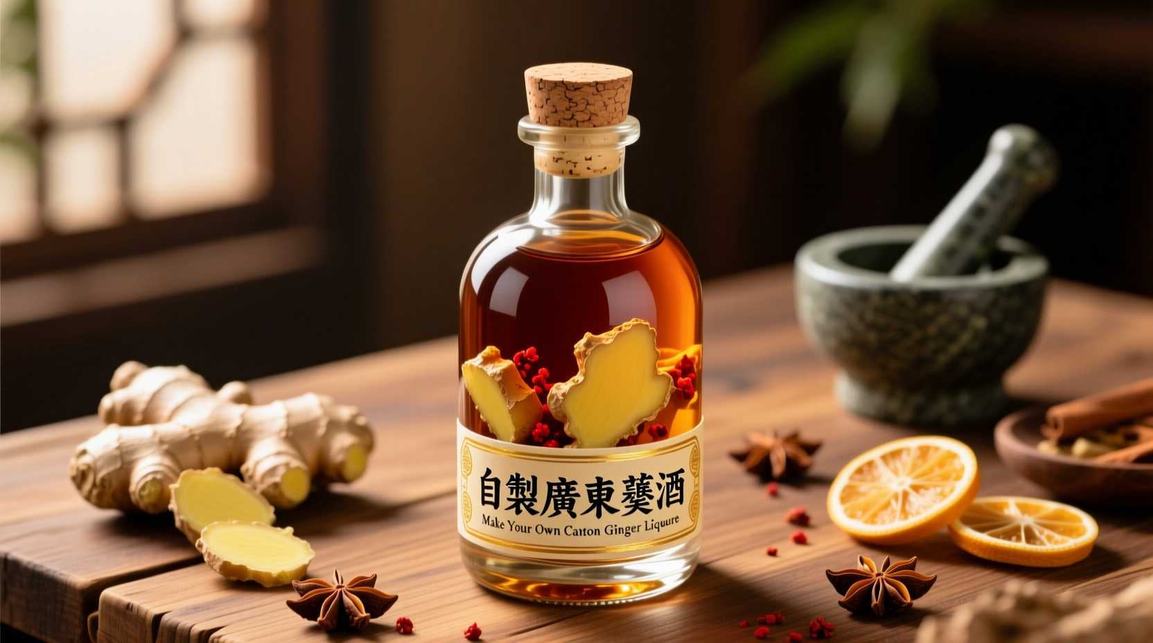 diy ginger liqueur make your own canton