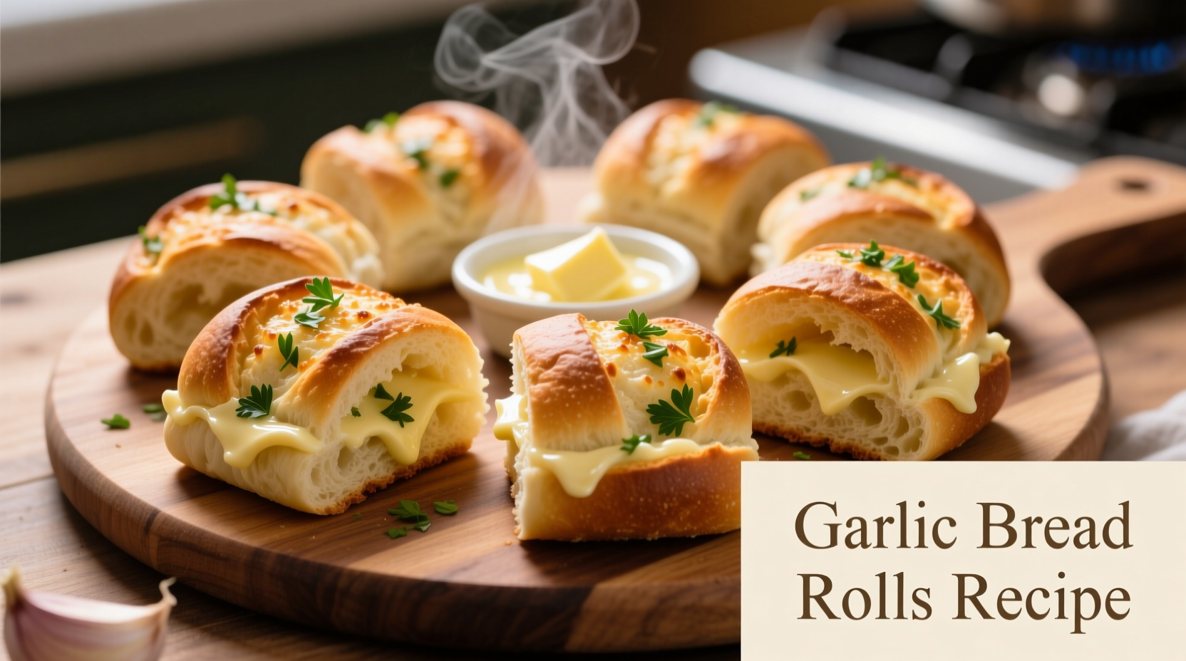 Perfect Garlic Bread Rolls Recipe: Soft, Buttery & Aromatic