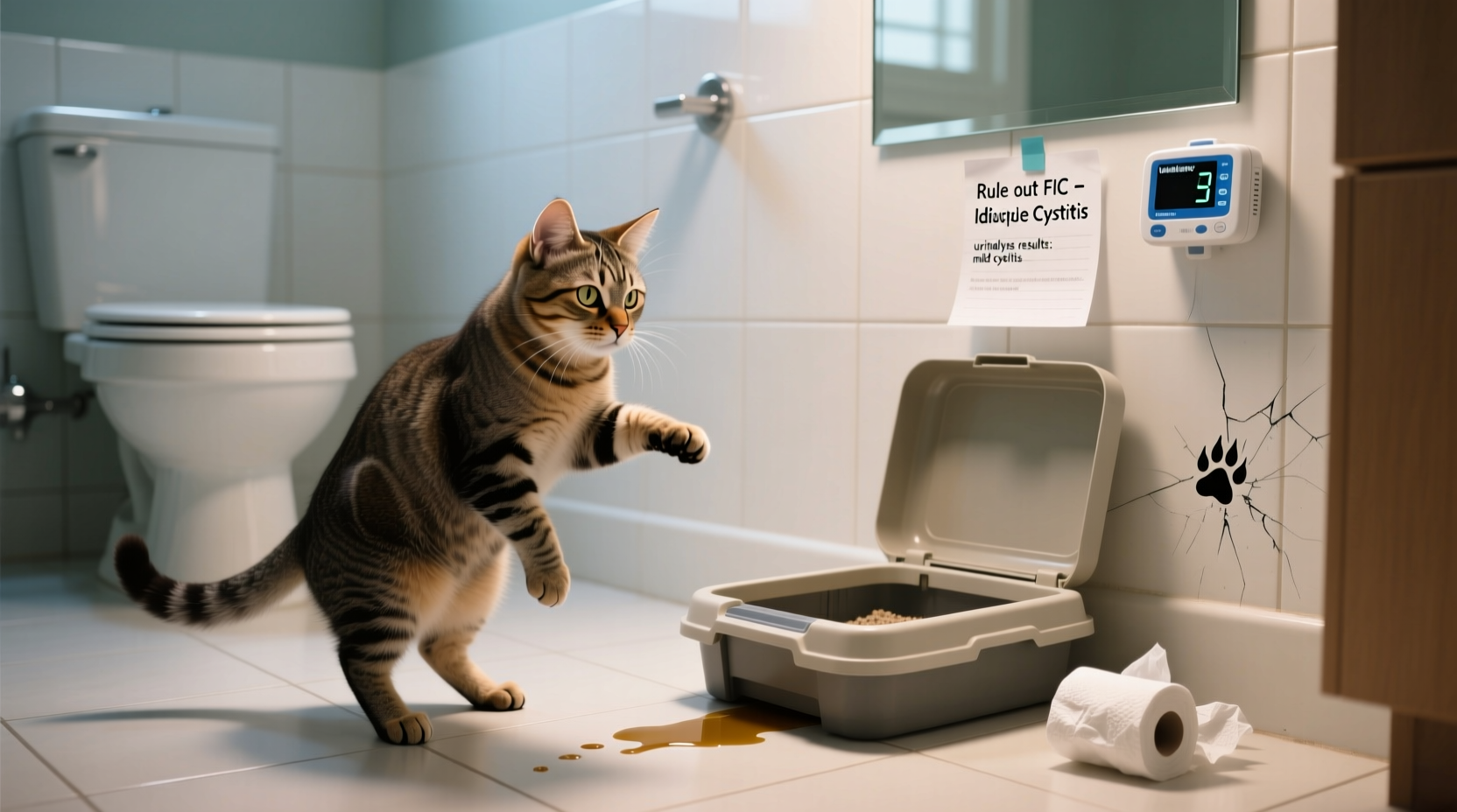 why is my cat peeing outside the box medical issues vs behavioral protests