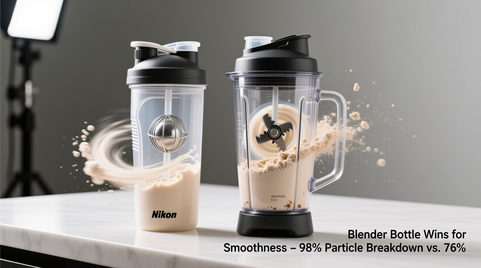 protein shaker bottles vs blender bottles which mixes powders smoother
