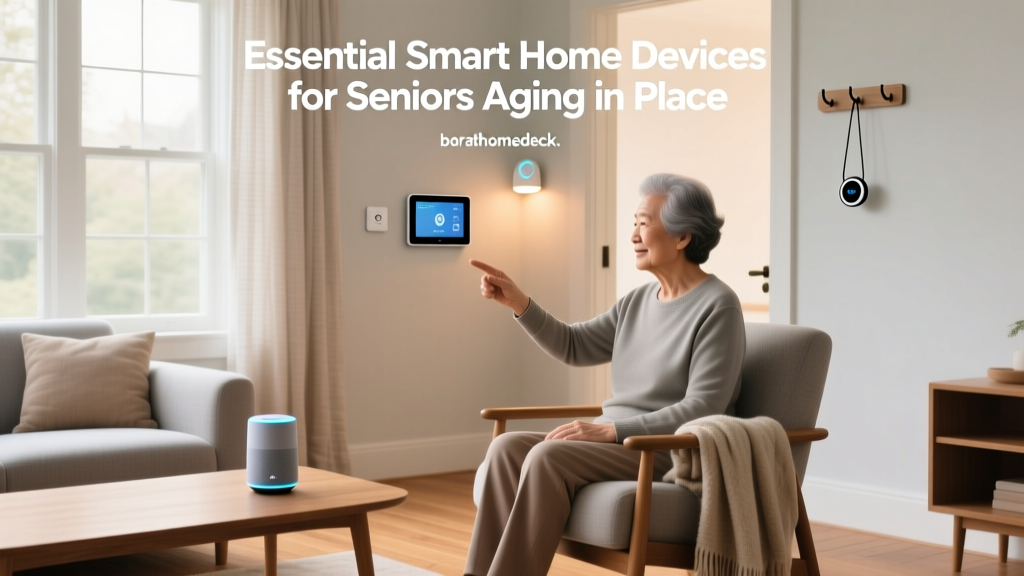 Essential Smart Home Devices for Seniors Aging in Place