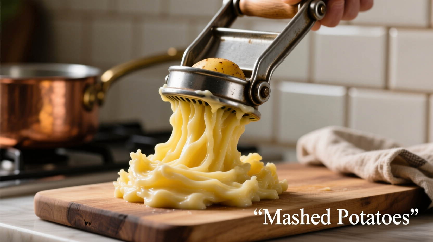 Perfect Mashed Potatoes with a Potato Ricer: Pro Technique