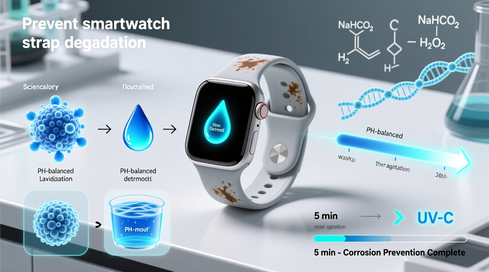 smartwatch strap laundry rules