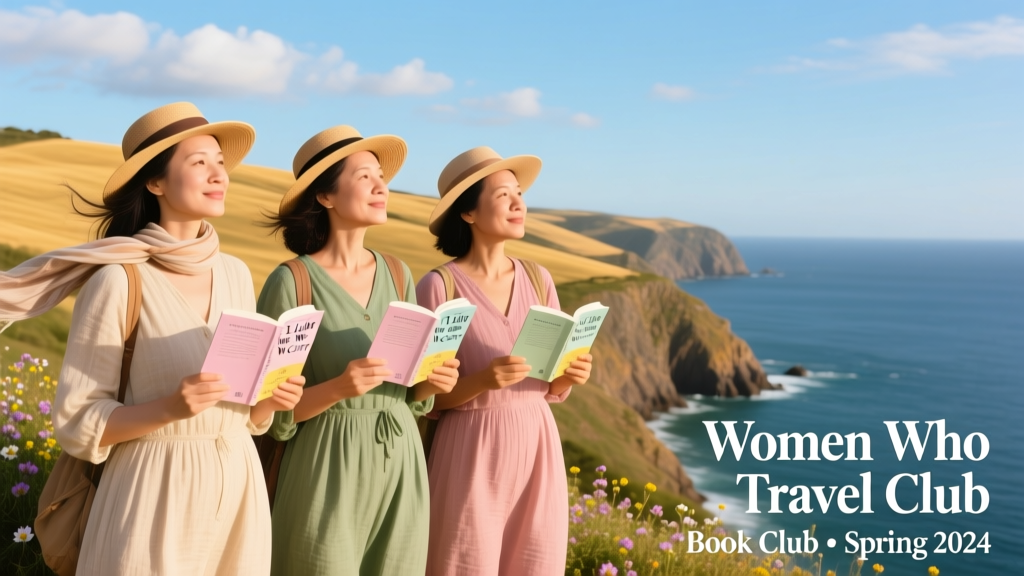 Women Who Travel Book Club Spring 2024: Literary Journeys, Real Destinations, and Community in Motion