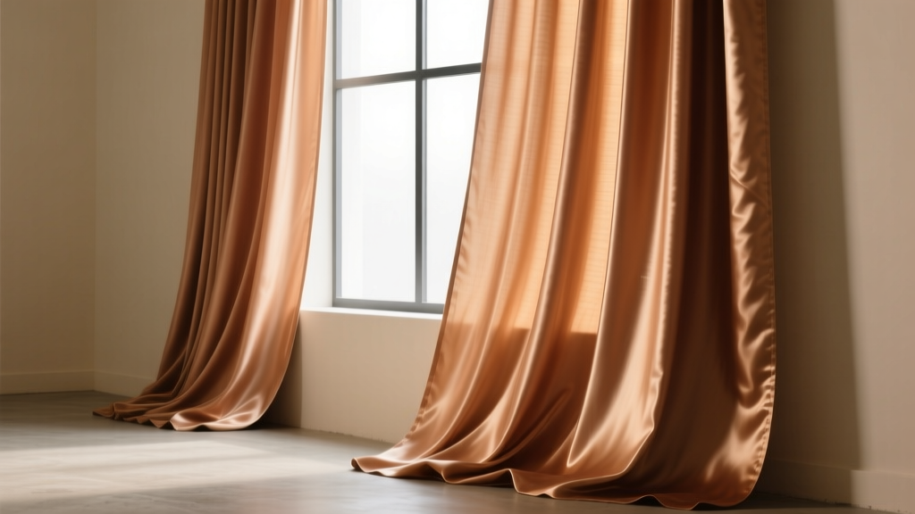 Silk Taffeta Curtains: Luxe, Crisp & Timeless