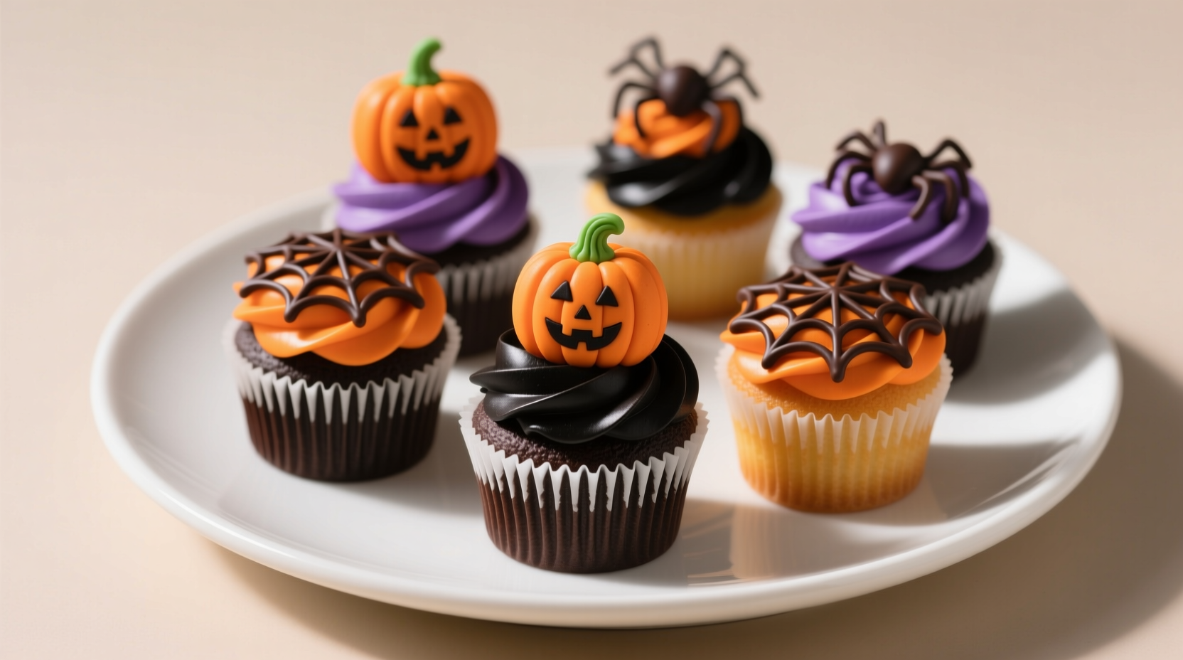 Safe Halloween Cupcake Decorating: Edible Techniques Only
