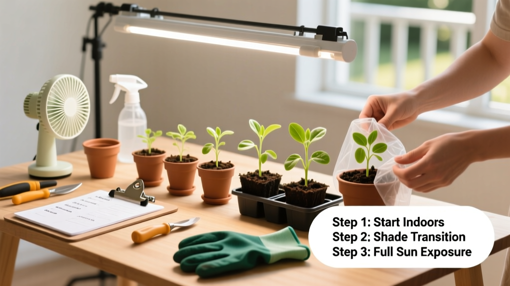 How to Harden Off Seedlings Before Transplanting