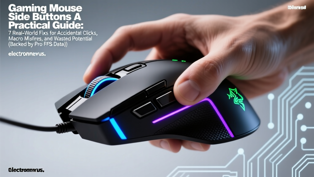 Gaming Mouse Side Buttons A Practical Guide: 7 Real-World Fixes for Accidental Clicks, Macro Misfires, and Wasted Potential (Backed by Pro FPS Data)