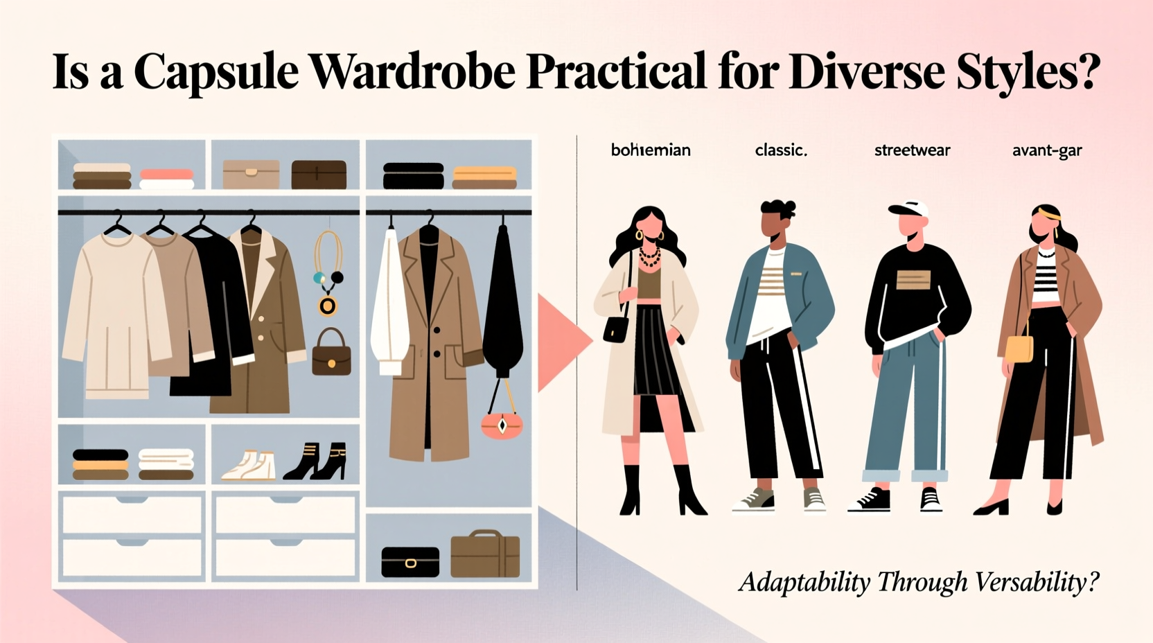 is a capsule wardrobe actually practical for people with diverse style preferences