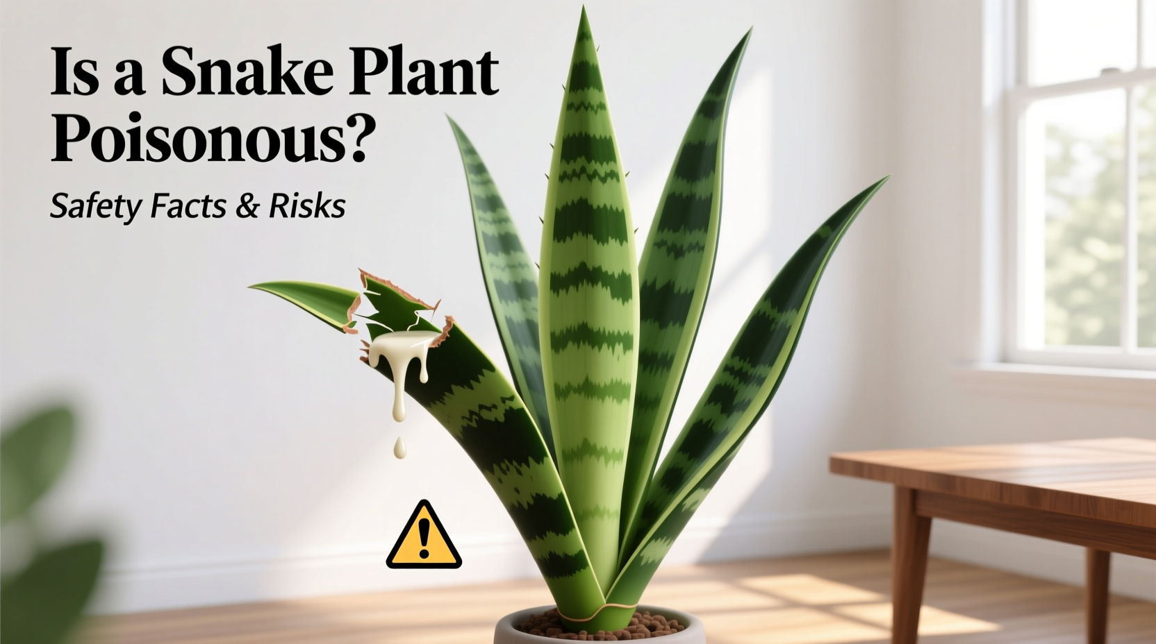 Is Snake Plant Toxic? 5 Safety Tips | TheHomeSprouts