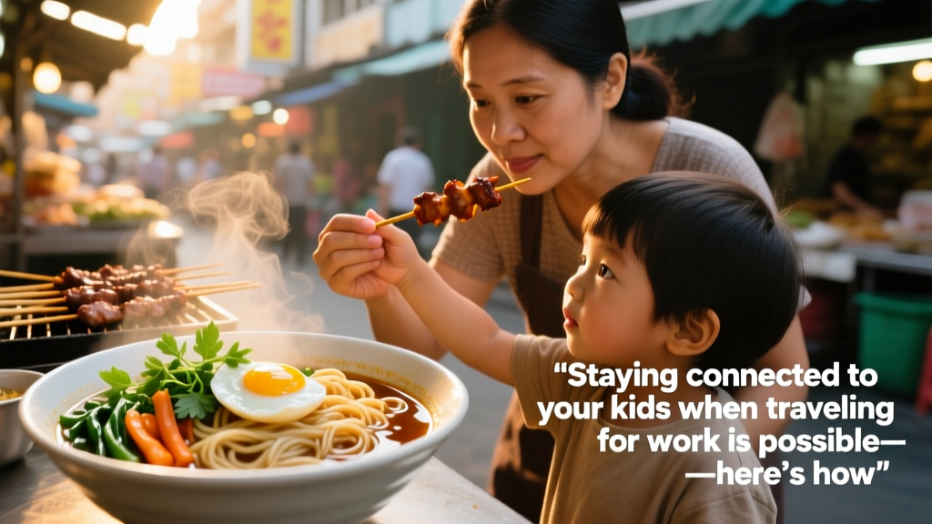 Staying Connected to Your Kids When Traveling for Work Is Possible—Here’s How