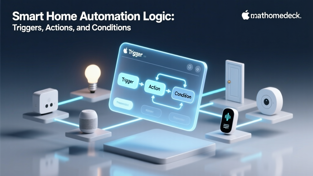 Smart Home Automation Logic: Triggers, Actions, and Conditions