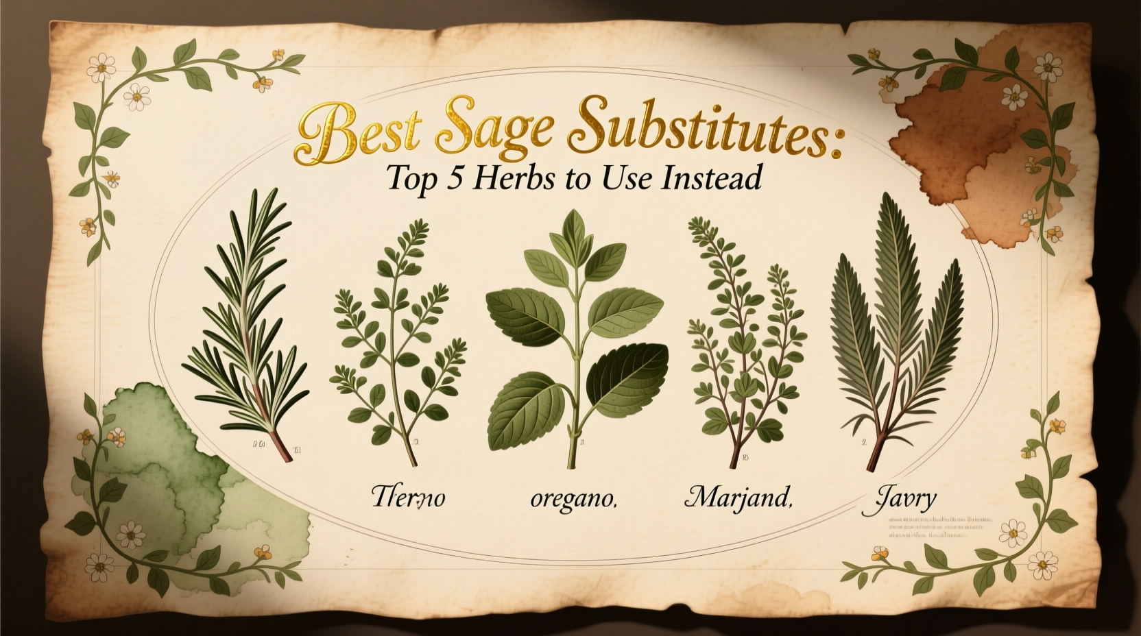 What Herb Can I Use Instead Of Sage