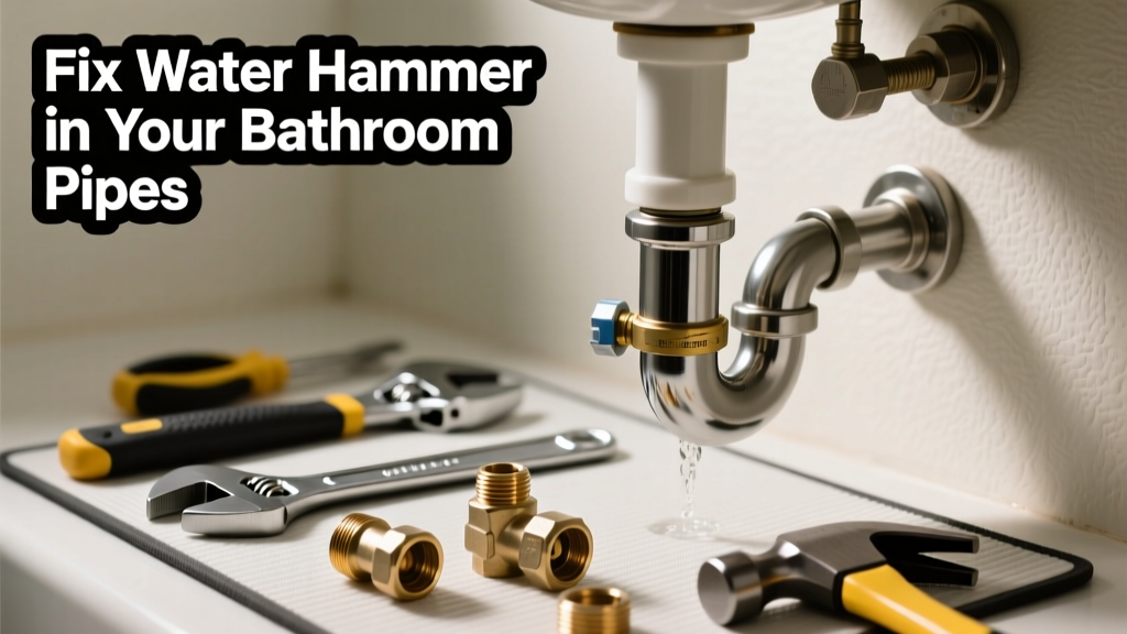Fix Water Hammer in Your Bathroom Pipes