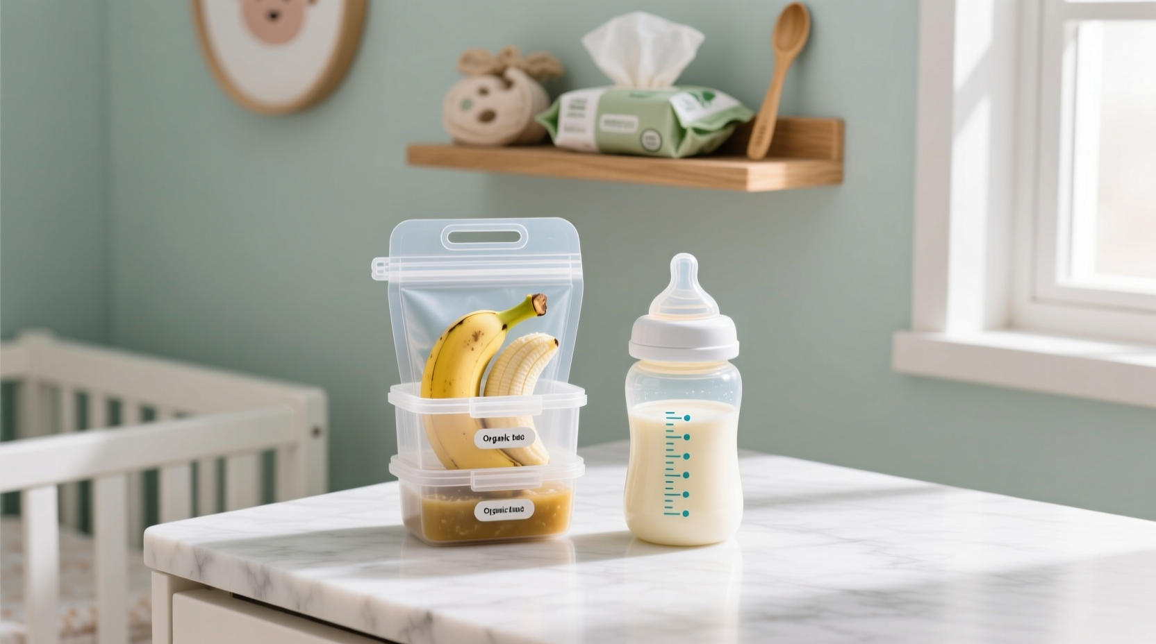 sanitize silicone pouches baby bottles together