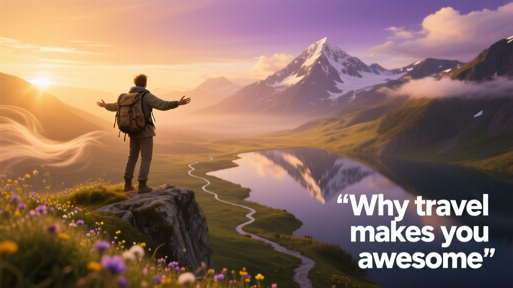 Why Travel Makes You Awesome: The Science-Backed Transformation Beyond the Postcard