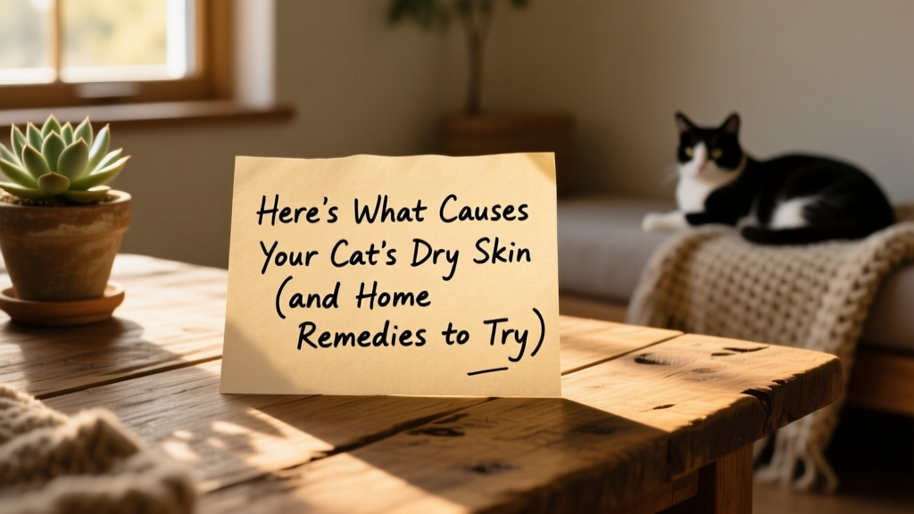 Here's What Causes Your Cat's Dry Skin (and Home Remedies to Try)