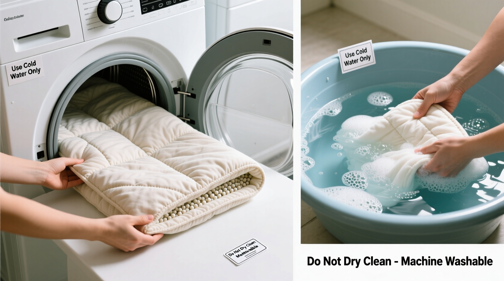 how to deep clean weighted blankets safely