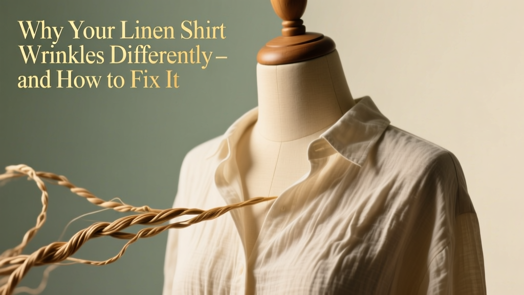 Why Your Linen Shirt Wrinkles Differently—And How to Fix It