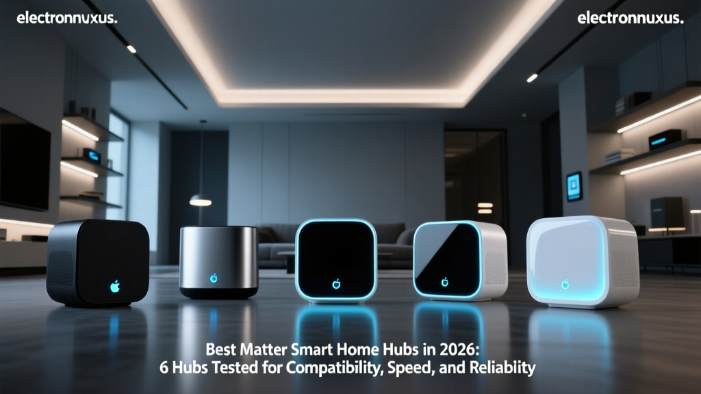 Best Matter Smart Home Hubs in 2026: 6 Hubs Tested for Compatibility, Speed, and Reliability