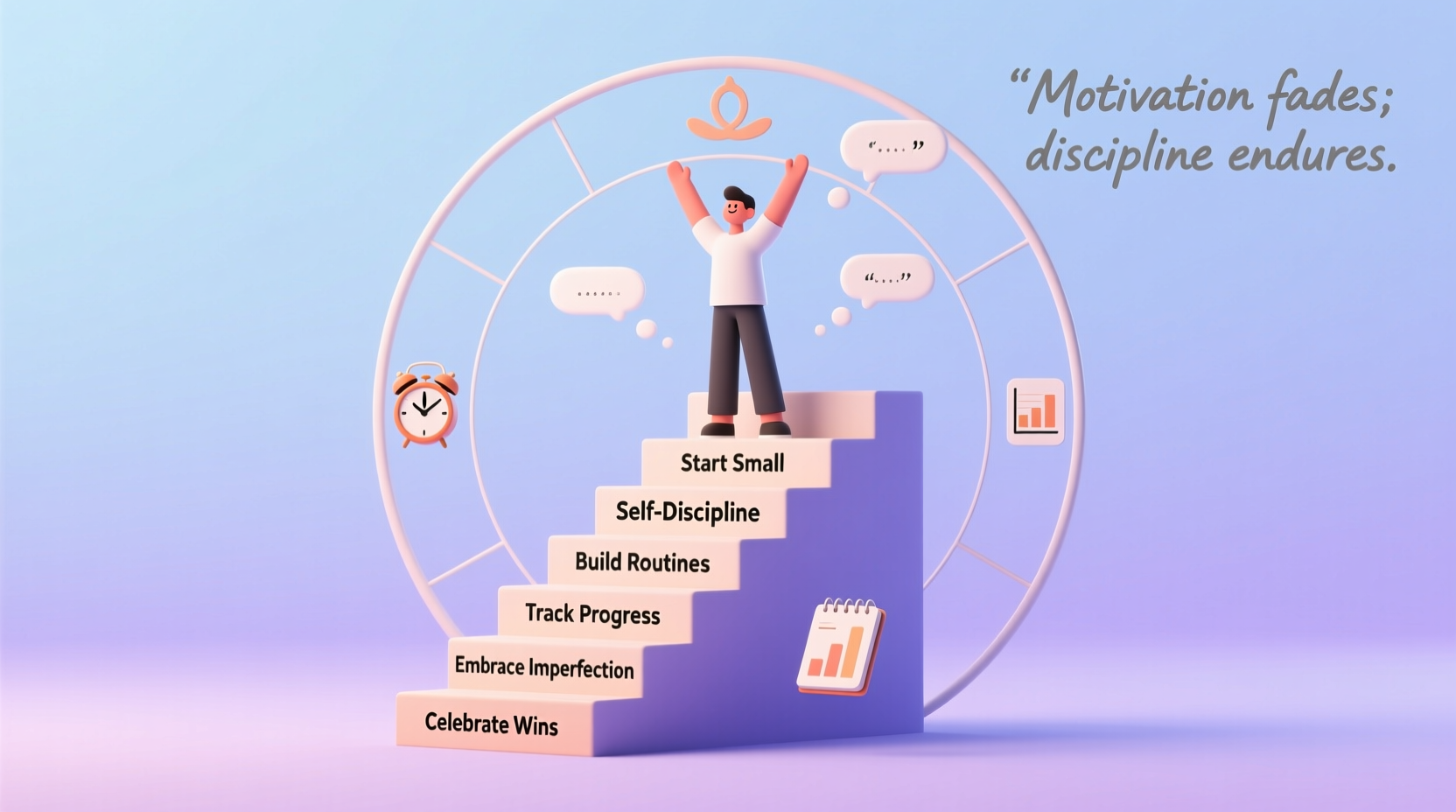 how to build self discipline when motivation always fades