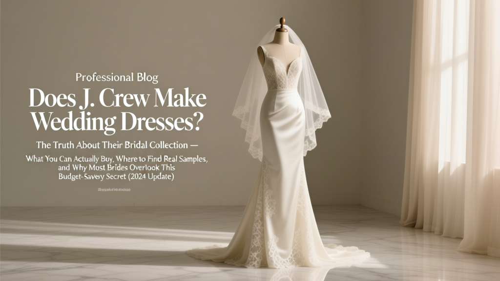 J. Crew Wedding Dresses: What’s Available in 2026
