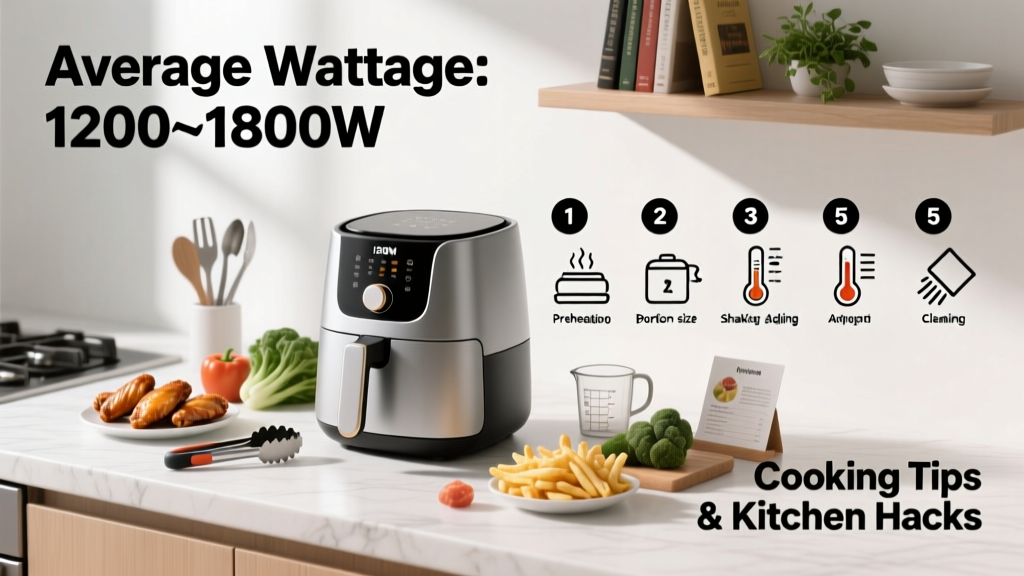 What Is the Average Wattage of an Air Fryer? (2024 Guide)