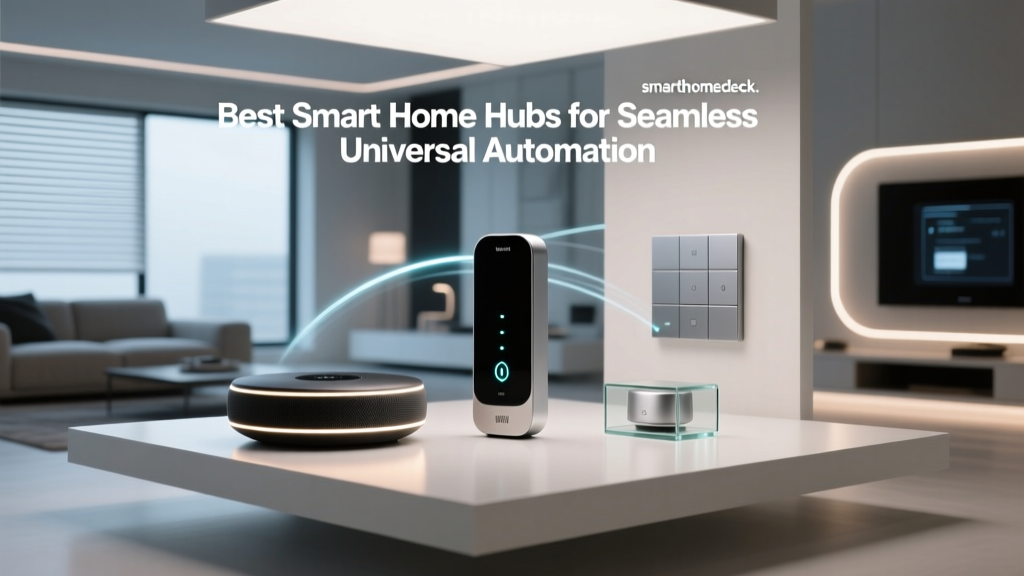 Best Smart Home Hubs for Seamless Universal Automation