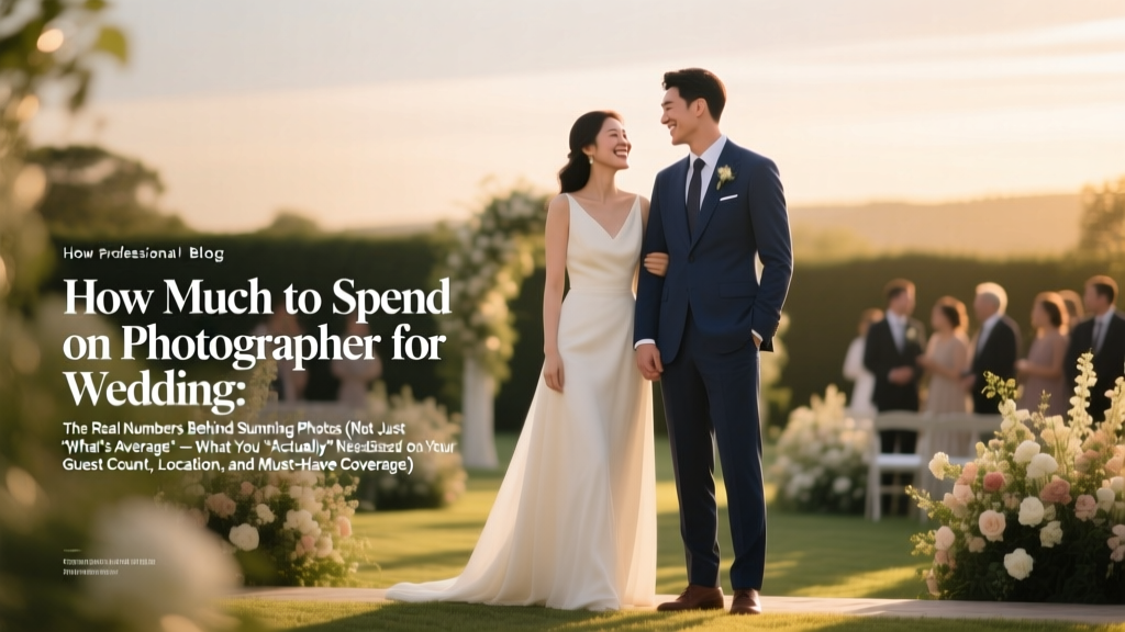 Wedding Photographer Cost: What You Actually Need (2026)