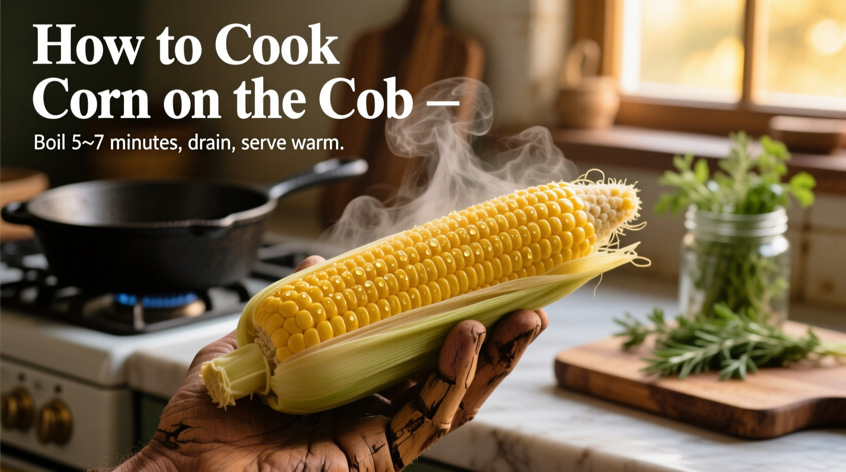 how to cook corn on the cob