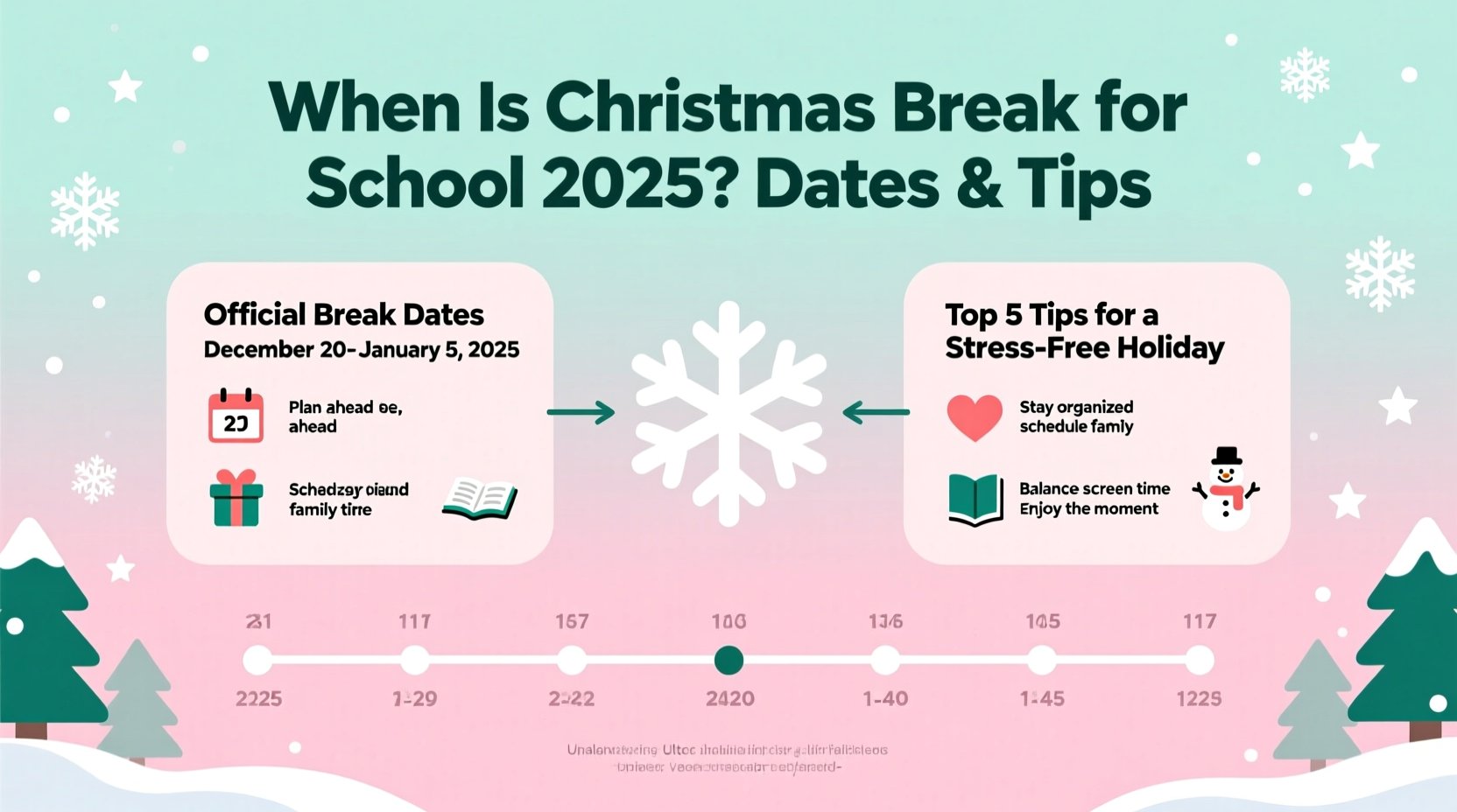 when is christmas break for school 2024