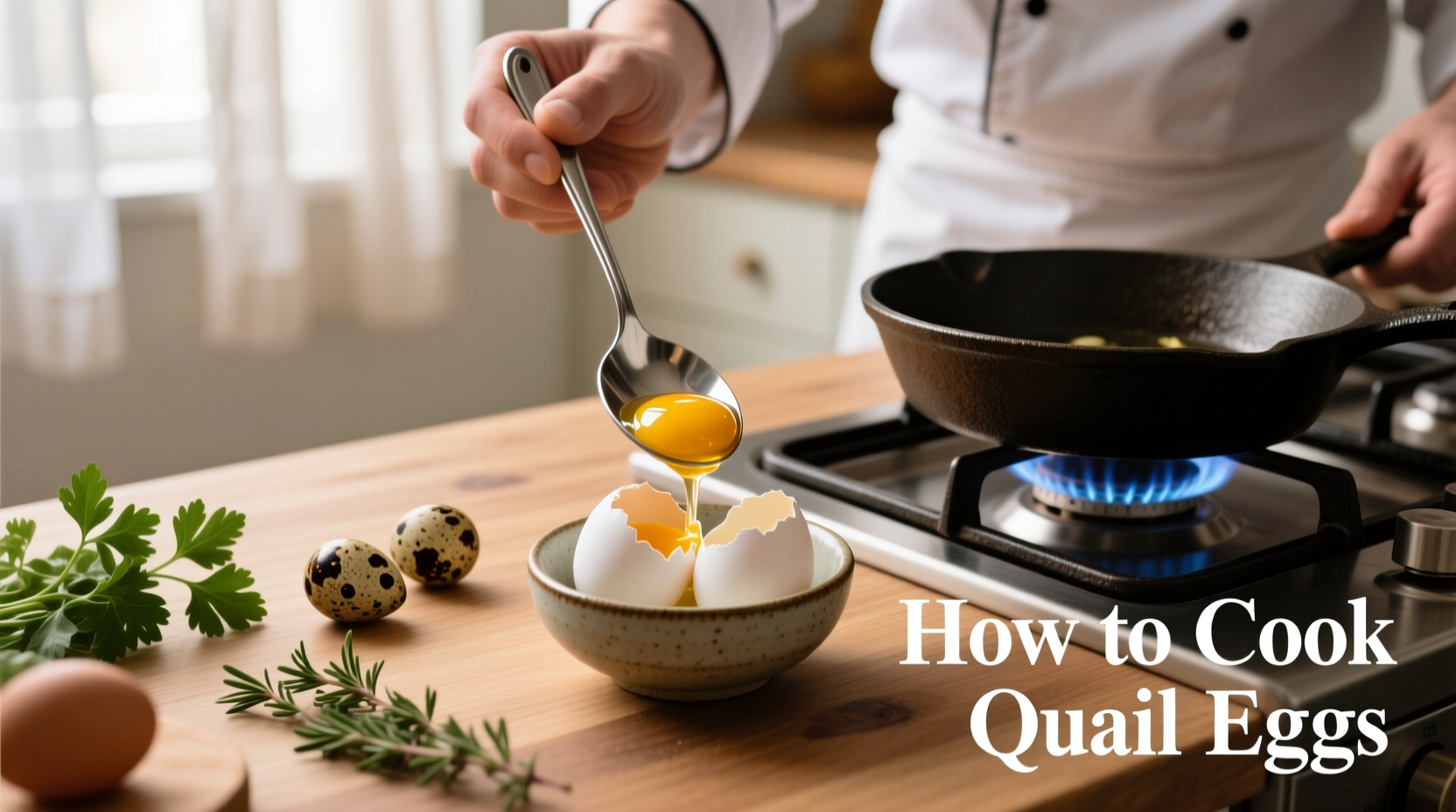 how do you cook quail eggs