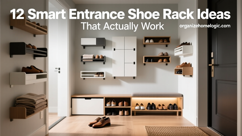 12 Smart Entrance Shoe Rack Ideas That Actually Work