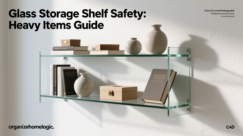 Glass Storage Shelf Safety: Heavy Items Guide