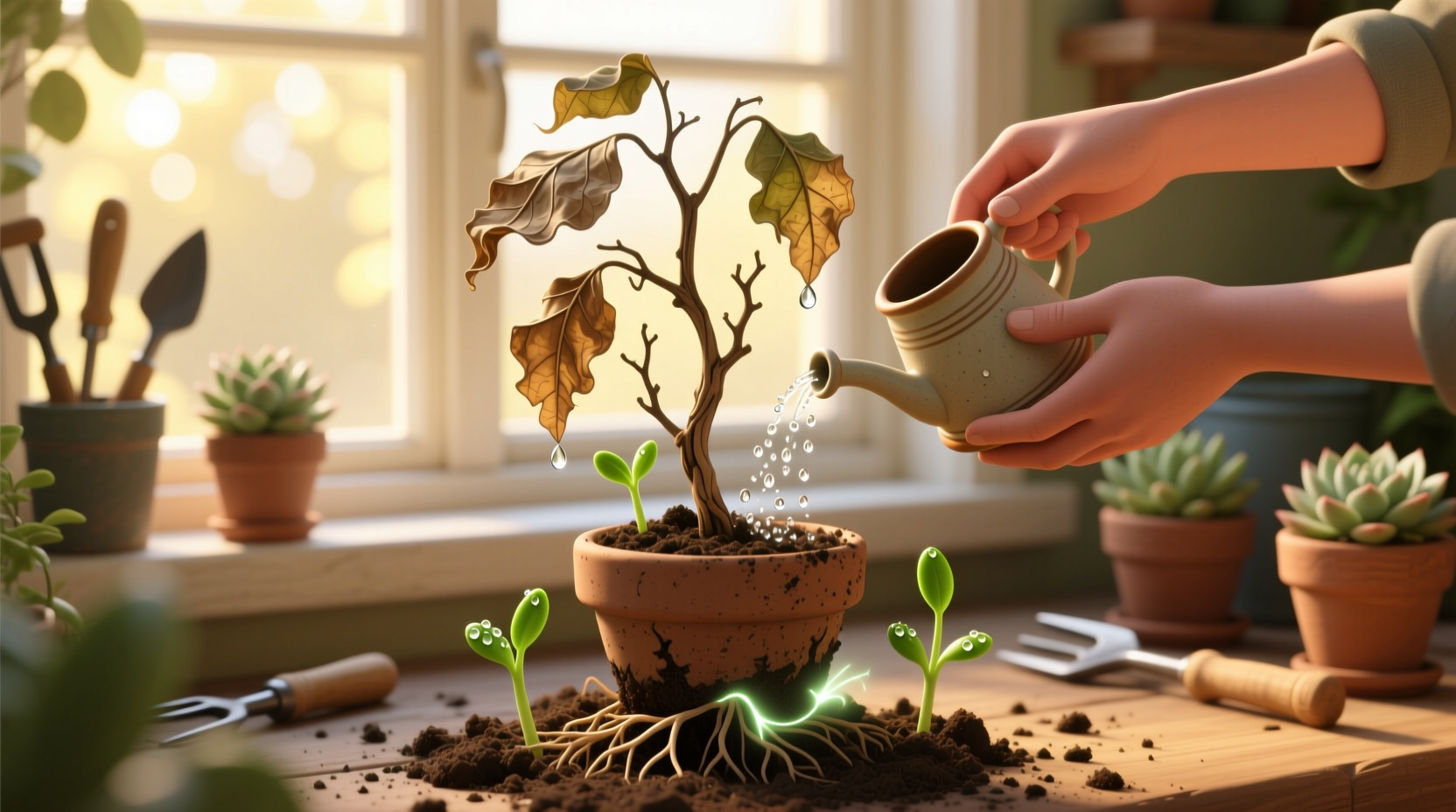 how to revive a plant